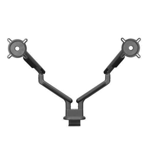 One For All DM7210 Design Line Dual Monitor Mount - Titanium